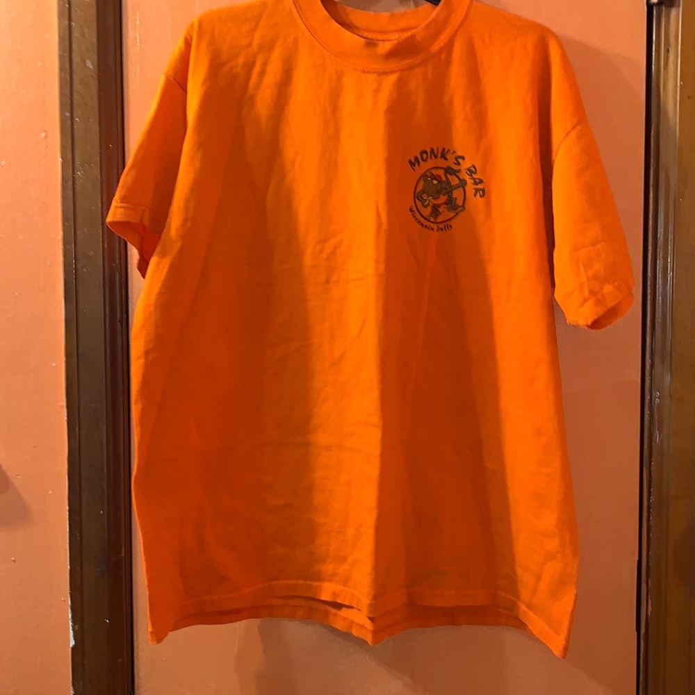 *4 items for $25* Gildan MONK’S Bar T-Shirt oversize  XL UNISEX